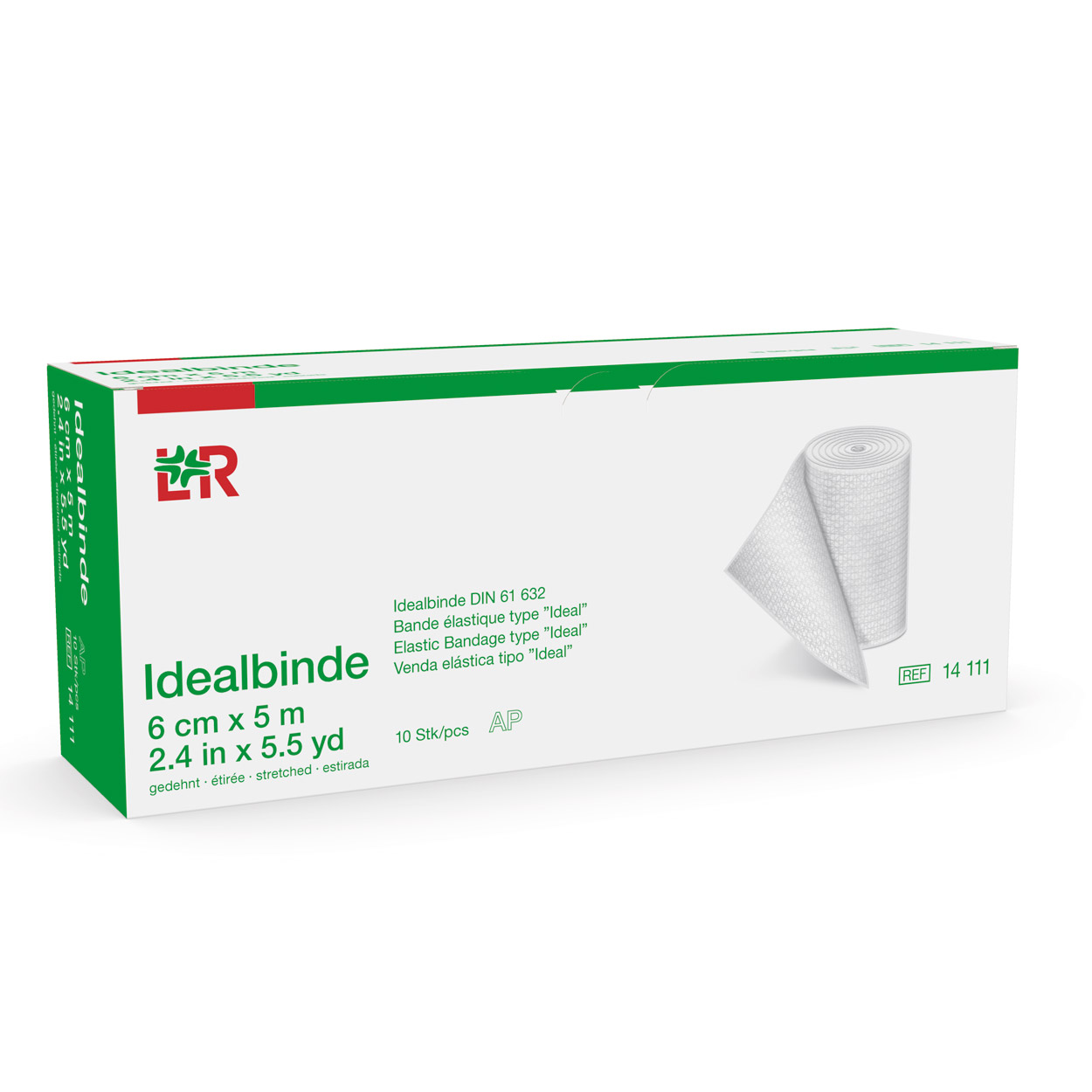 Idealbinde 10 cm x 5 m - 10 Stück