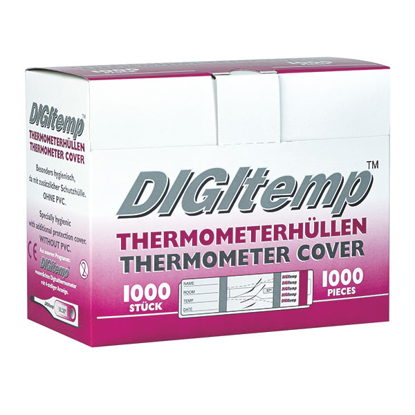 Thermometerhülle, ohne Gleitmittel - Packung à 1000 Stück