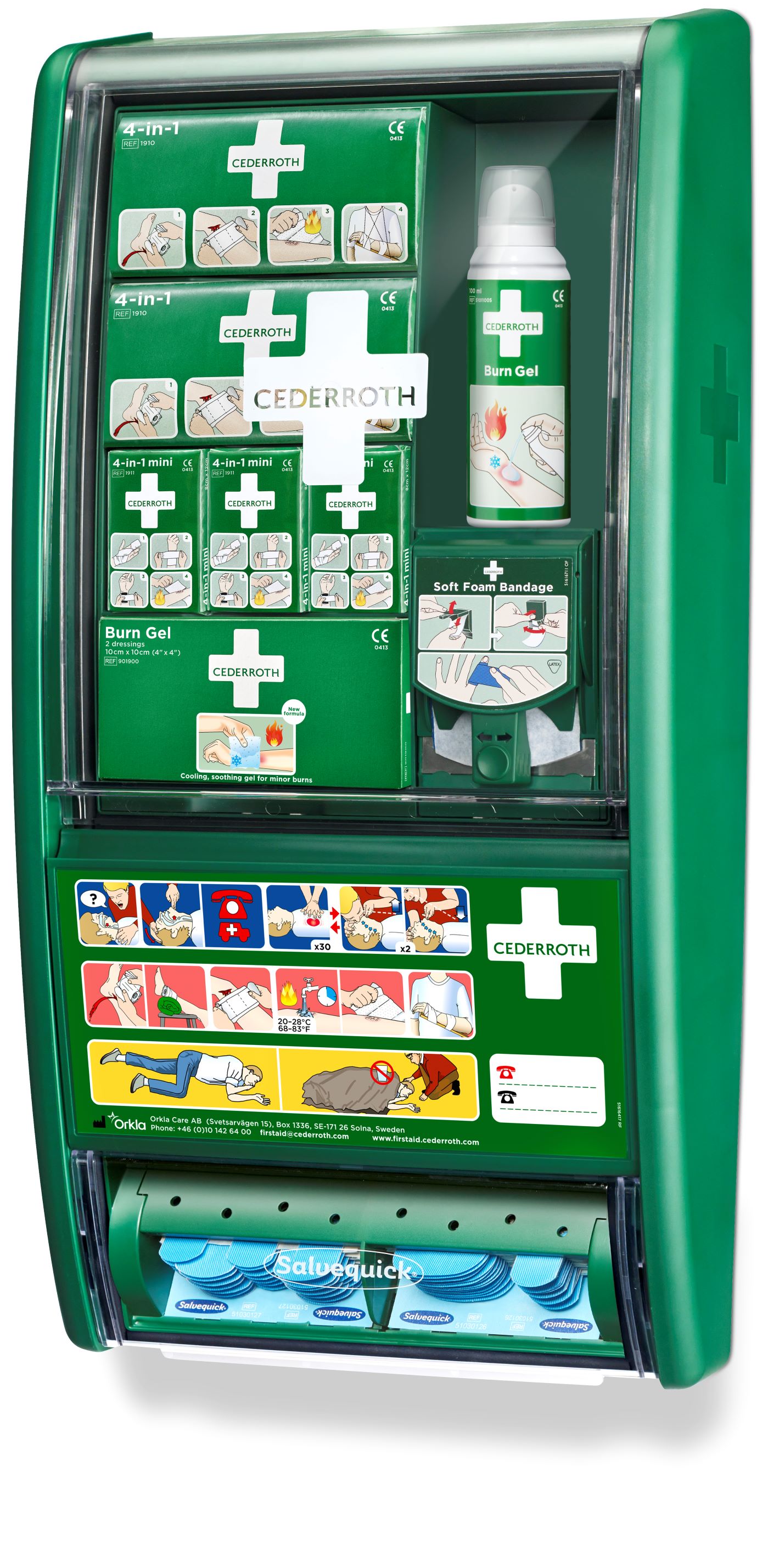 Cederroth First Aid & Burn Station Erste-Hilfe-Station