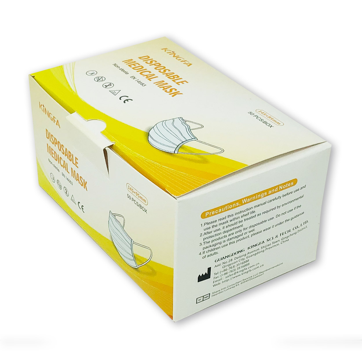 Mundschutz für Kinder - Motiv "Tiere" Packung à 50 Stück