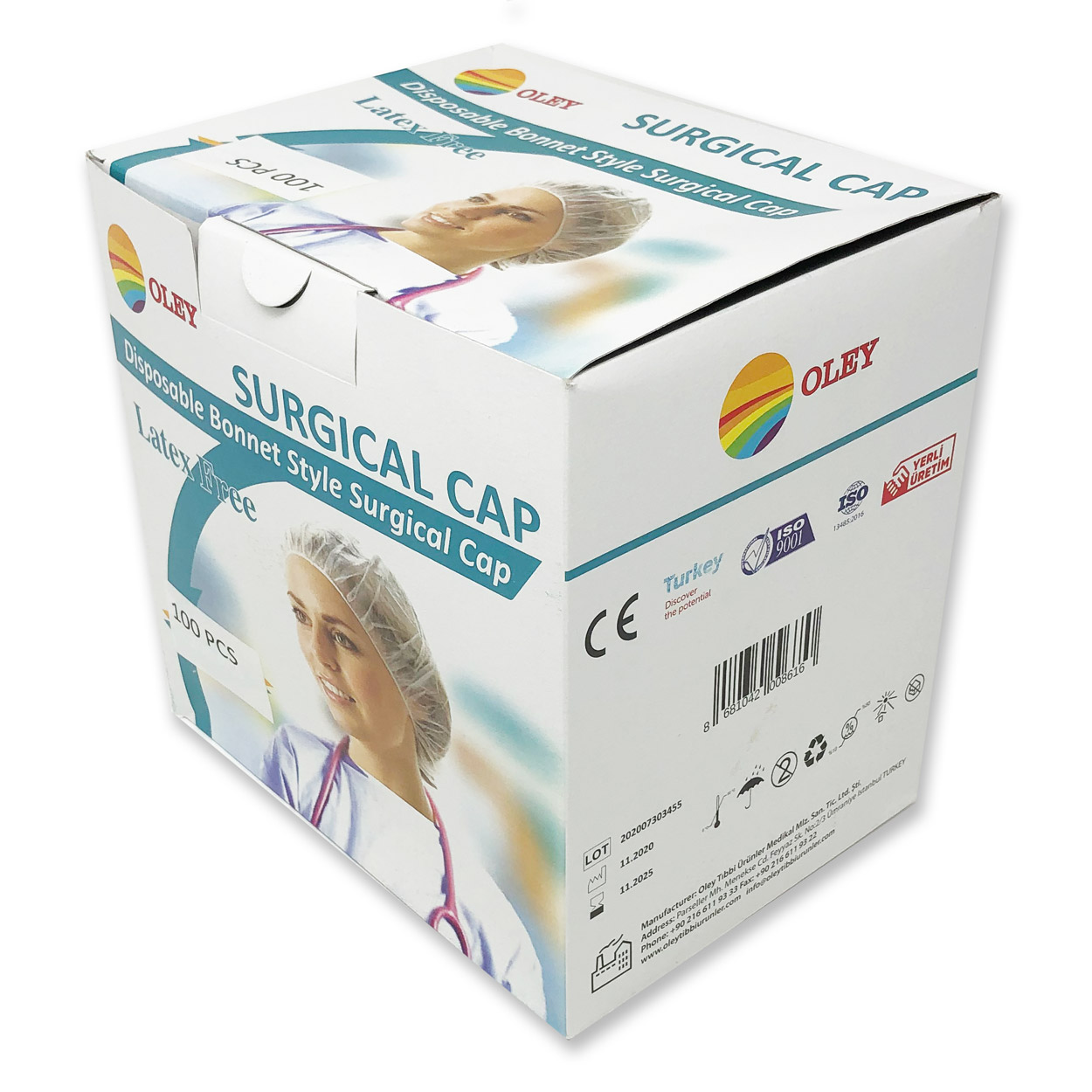 OP-Hauben - Packung à 100 Stück