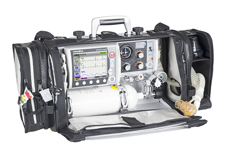 MEDUMAT Standard a mit MEDUCORE Standard mit Pulsoxymetrie auf LIFE-BASE 3 NG