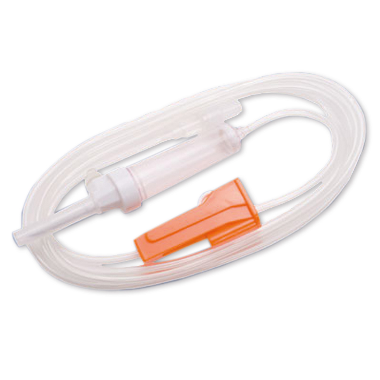 Infusionssystem mit Rückschlagventil, 190 cm Schlauchlänge