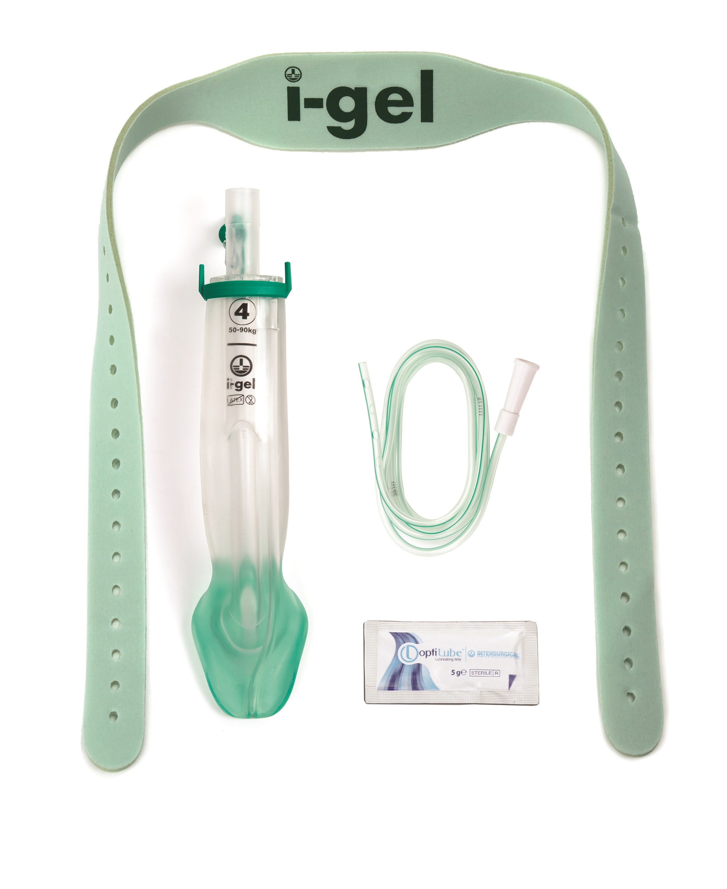 i- gel O2 Resus Set – enthält die i- gel O2 Größe 4, für Erwachsene 50 - 90 kg - Packung à 6 Sets