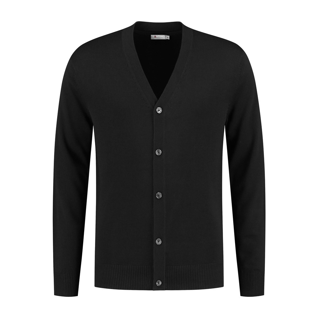 Santino Cardigan Prato Schwarz Gr. XL