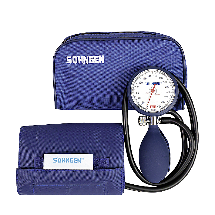 Zweischlauch Blutdruckmesser SÖHNGEN®  mit Klettmanschette