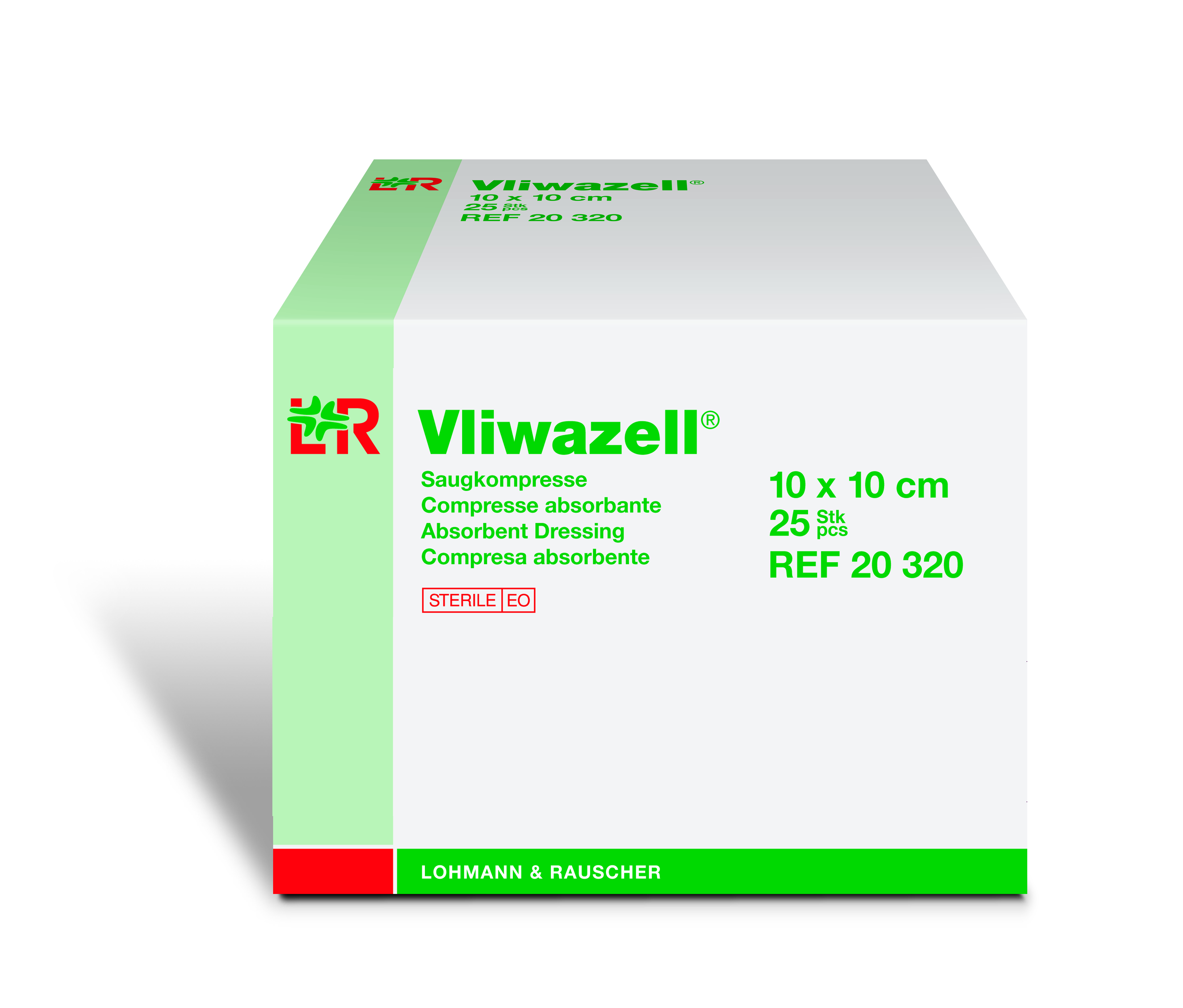 Vliwazell® Saugkompresse 10 x 10 cm - 100 Stück