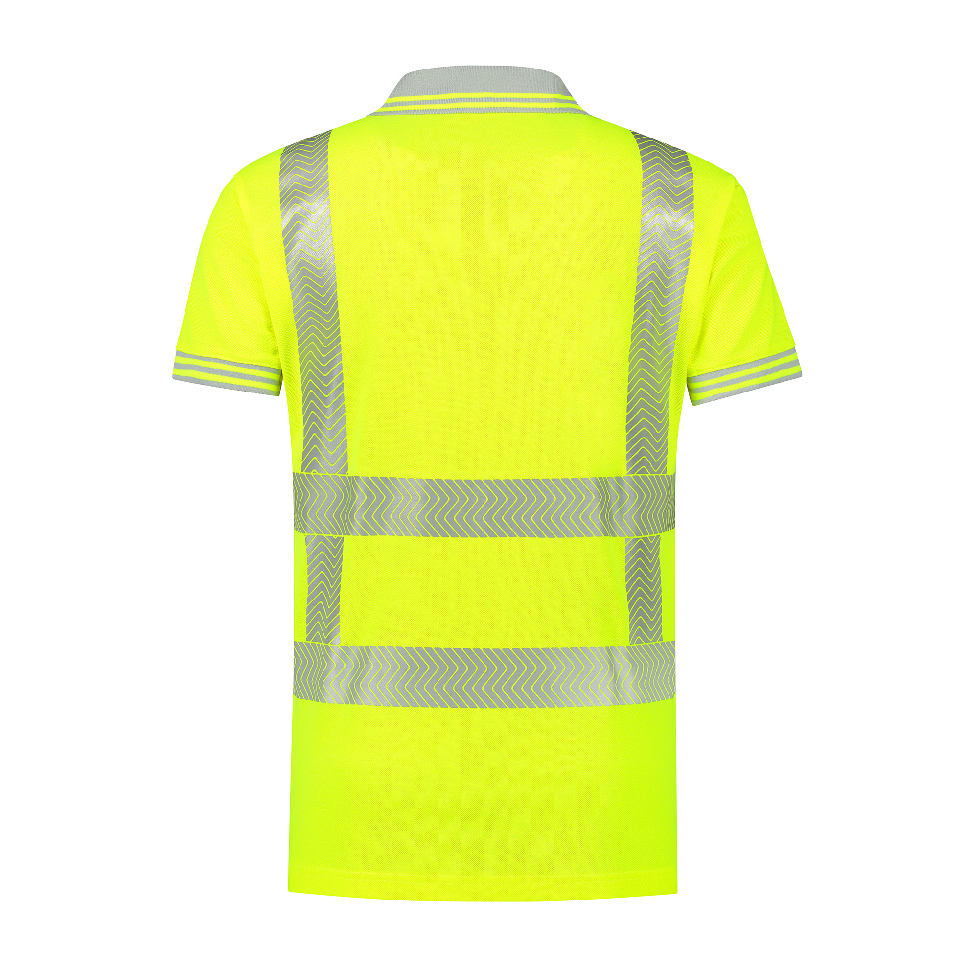 Santino Poloshirt Venice Fluor Yellow Gr. M