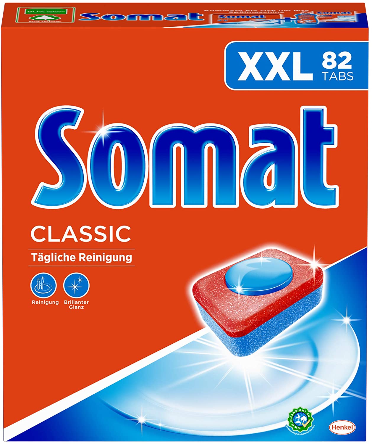 Somat Classic Spülmaschinentabs - Packung à 82 Tabs