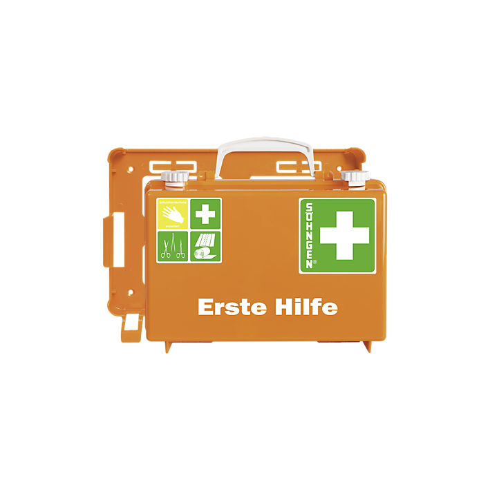 Erste Hilfe-Koffer QUICK-CD Norm orange