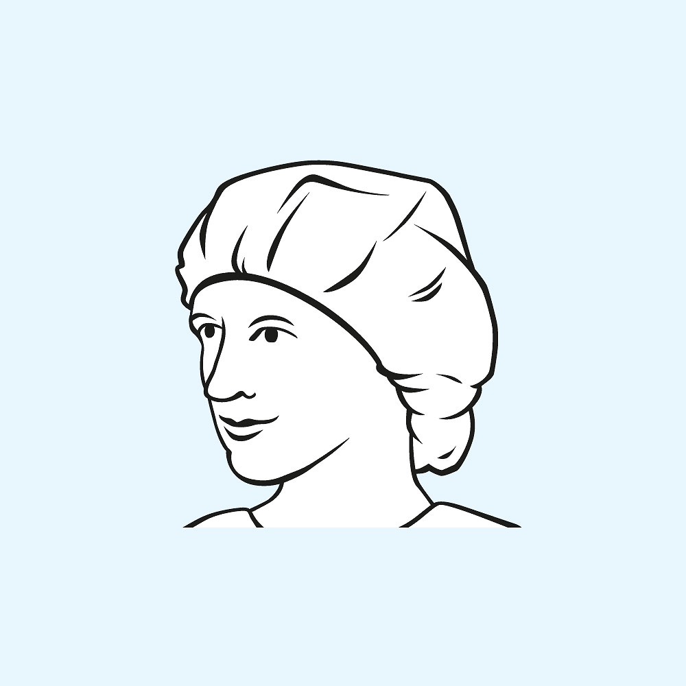 Foliodress® Cap Comfort Universal - Packung à 100 Stück