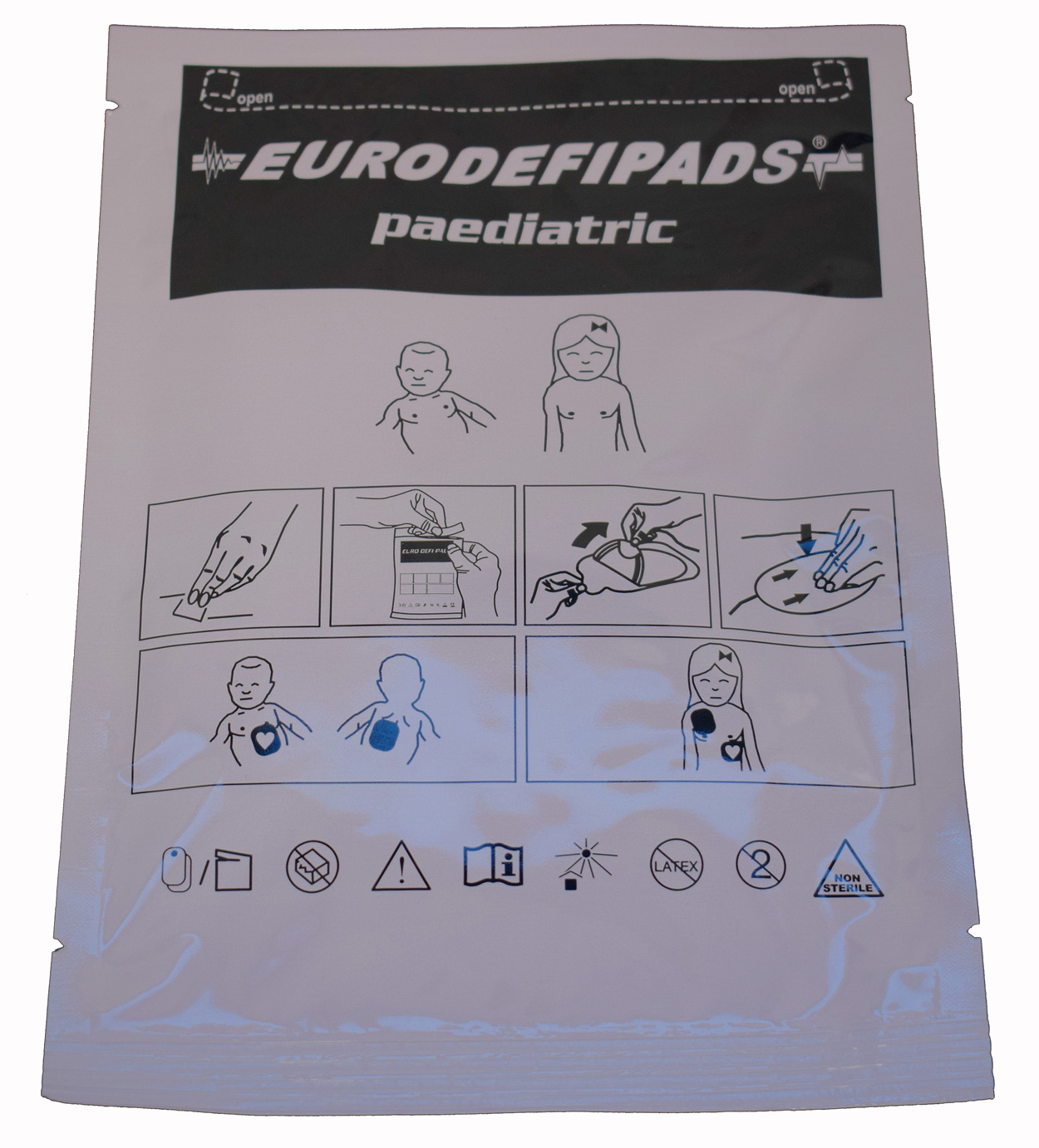 Defibrillationselektroden für den corpuls³ Kinder