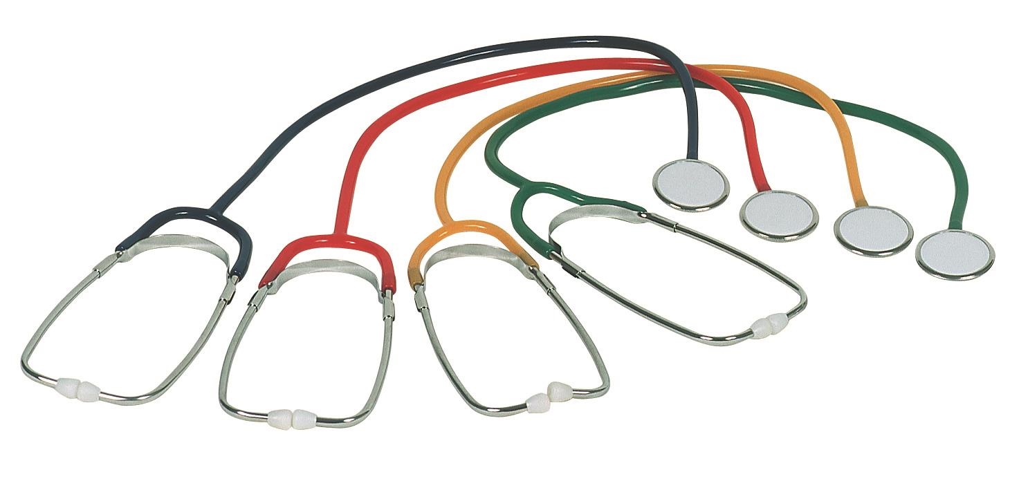 Schwestern-Stethoskop in rot