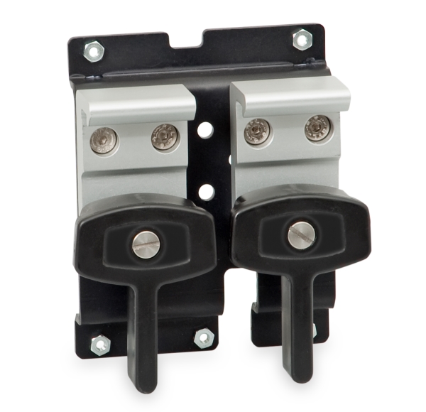 Anbauset, Krankenhausnormschiene für Schutz- und Tragetasche