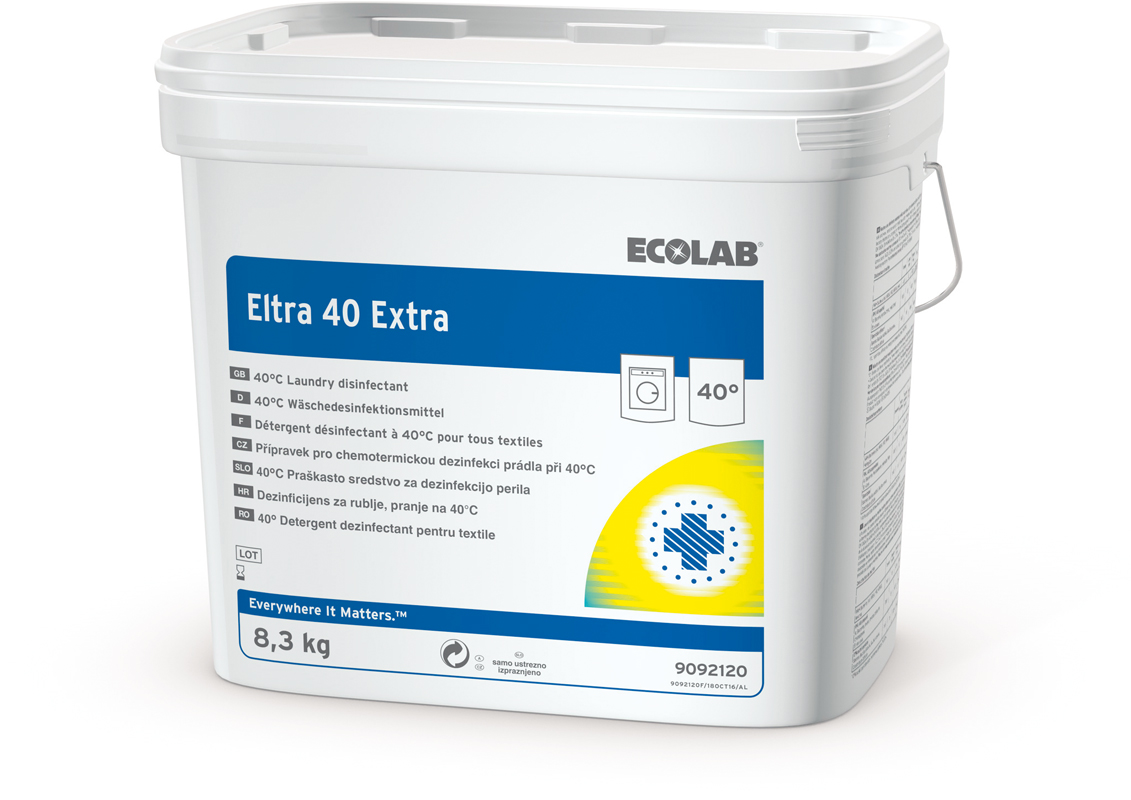 Eltra 40 Extra, Desinfektionsvollwaschmittel, 8,3 kg Eimer