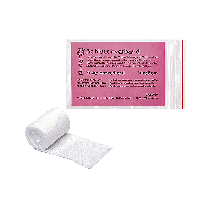 WS-Kinder Schlauchverband elast. 0,8 m x 3,5 cm