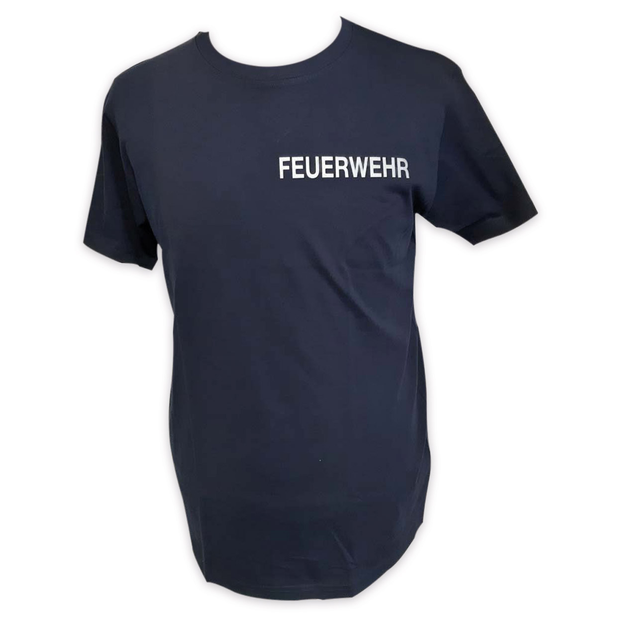 T-Shirt blau "FEUERWEHR" reflektierend