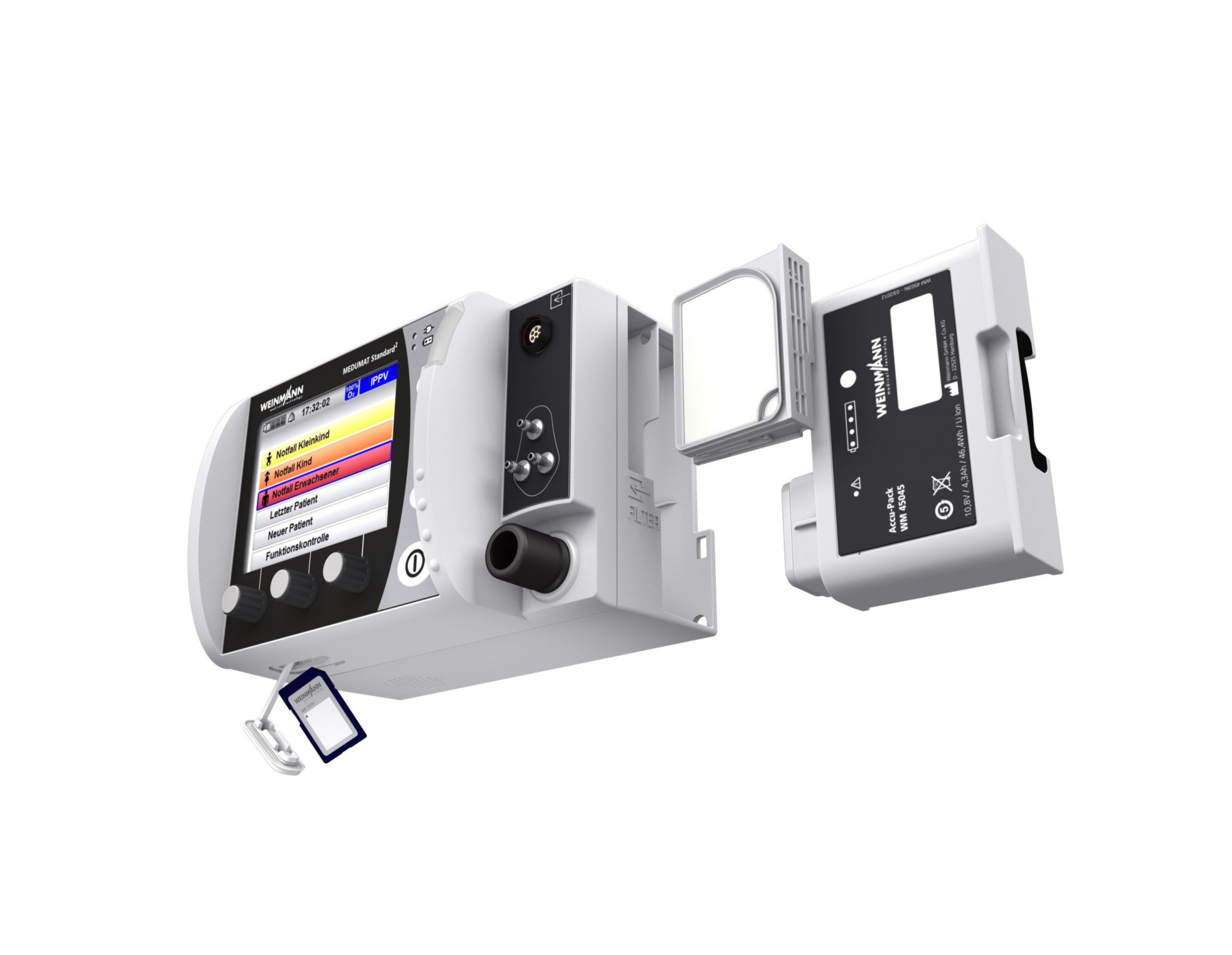 MEDUMAT Standard² Notfallbeatmungsgerät