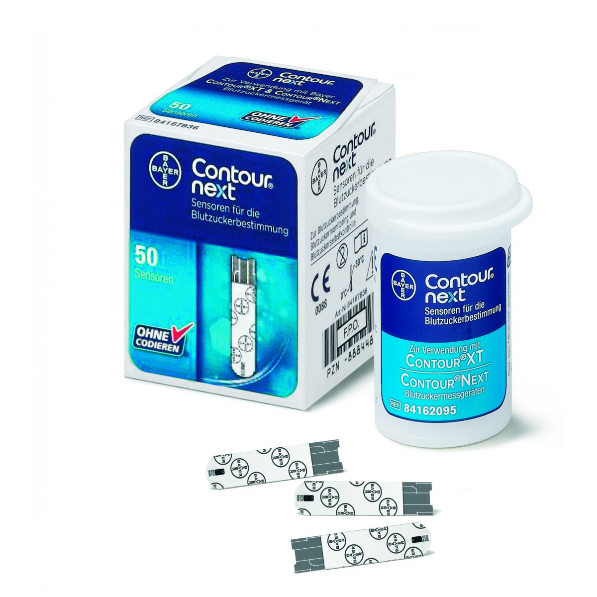 CONTOUR® NEXT Sensoren - Packung à 50 Stück