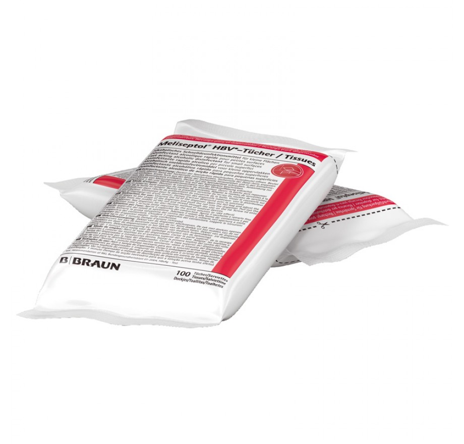 Meliseptol® HBV Tücher - 1 Nachfüllpackung à 100 Tüchern