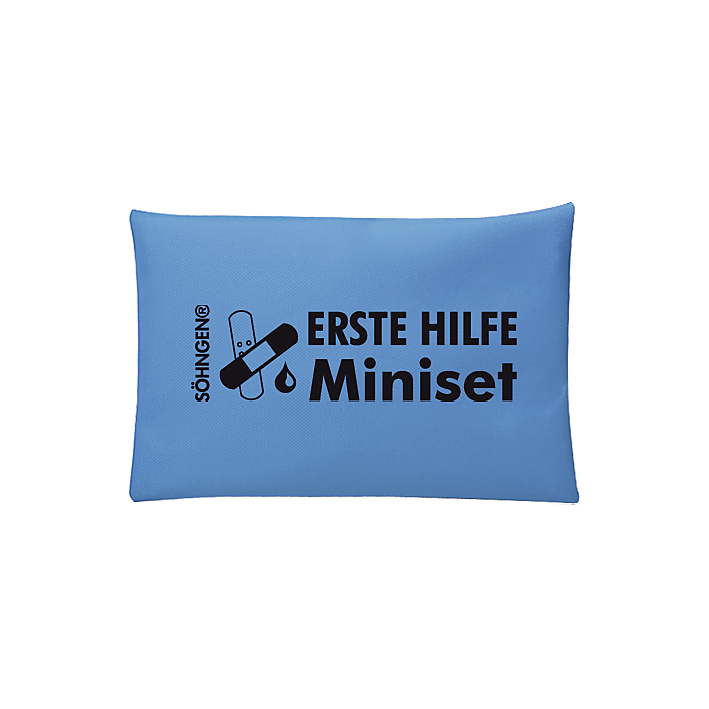 Erste Hilfe Miniset blau