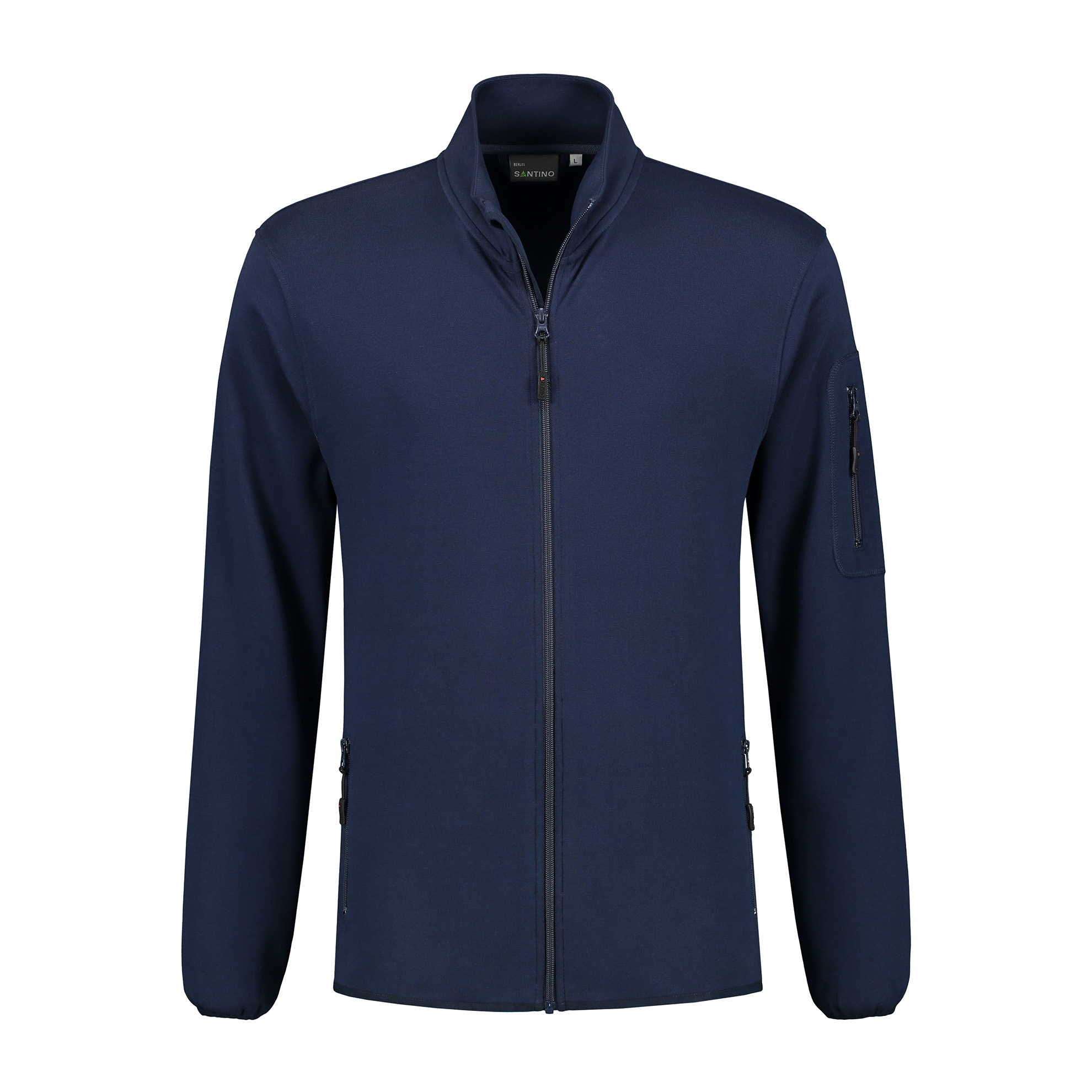 Santino Sweatvest Berlin Marineblau