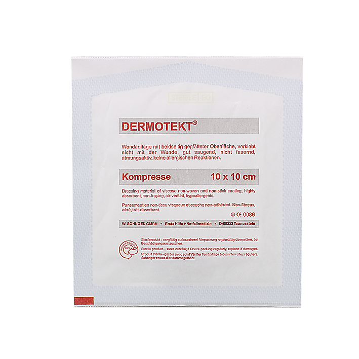 DERMOTEKT® Kompresse 10 x 10 cm à  2 Stück