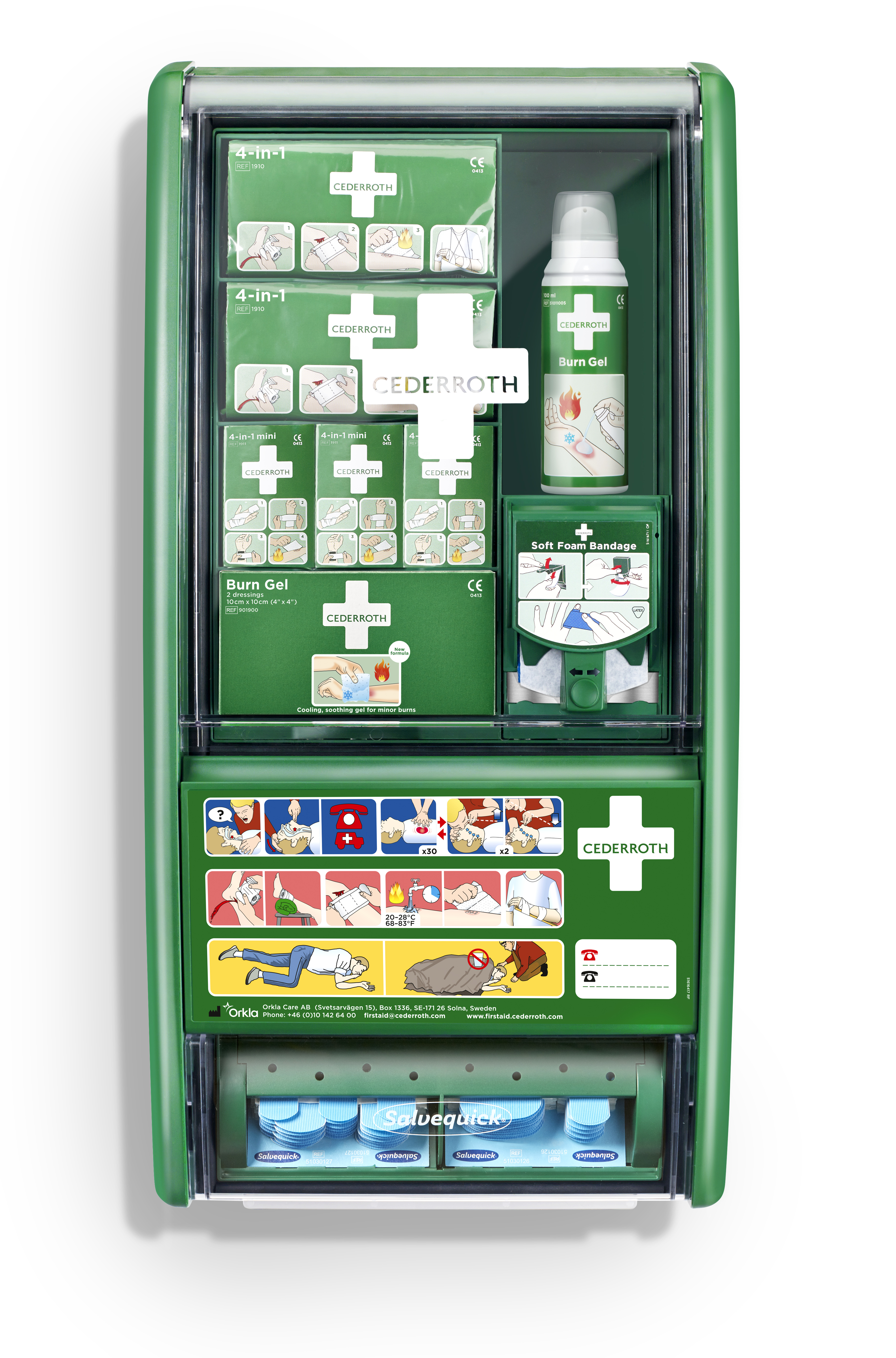 Cederroth First Aid & Burn Station Erste-Hilfe-Station