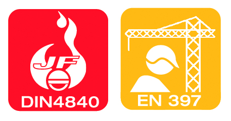 Casco Jugenfeuerwehrhelm Neo Protect Orange, Größe M (56 - 59 cm)