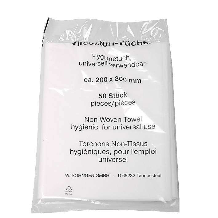 Vliestücher 200 x 300mm à 50 Stück
