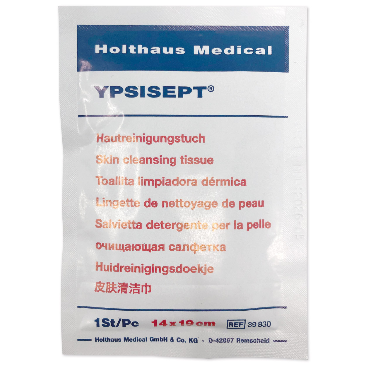 YPSISEPT Hautreinigungstücher, 14 x 19 cm