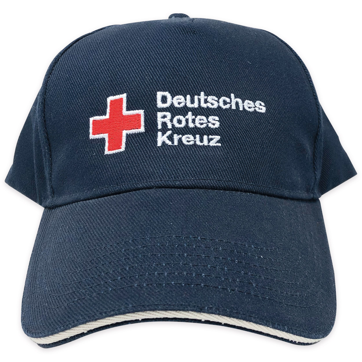 Baseball-Cap blau mit DRK Kompaktlogo