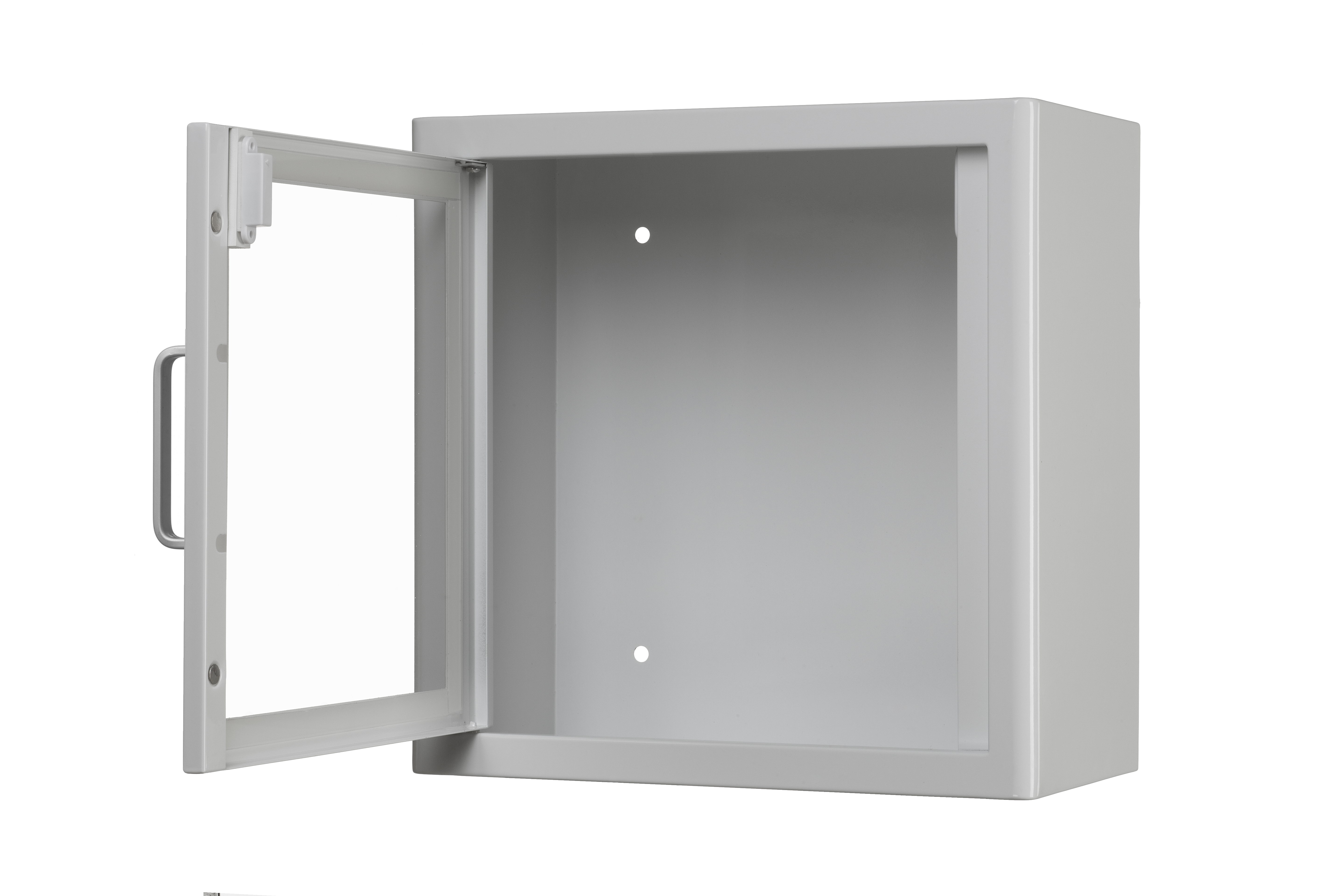 AED-Innenschrank inkl. Alarm, weiß