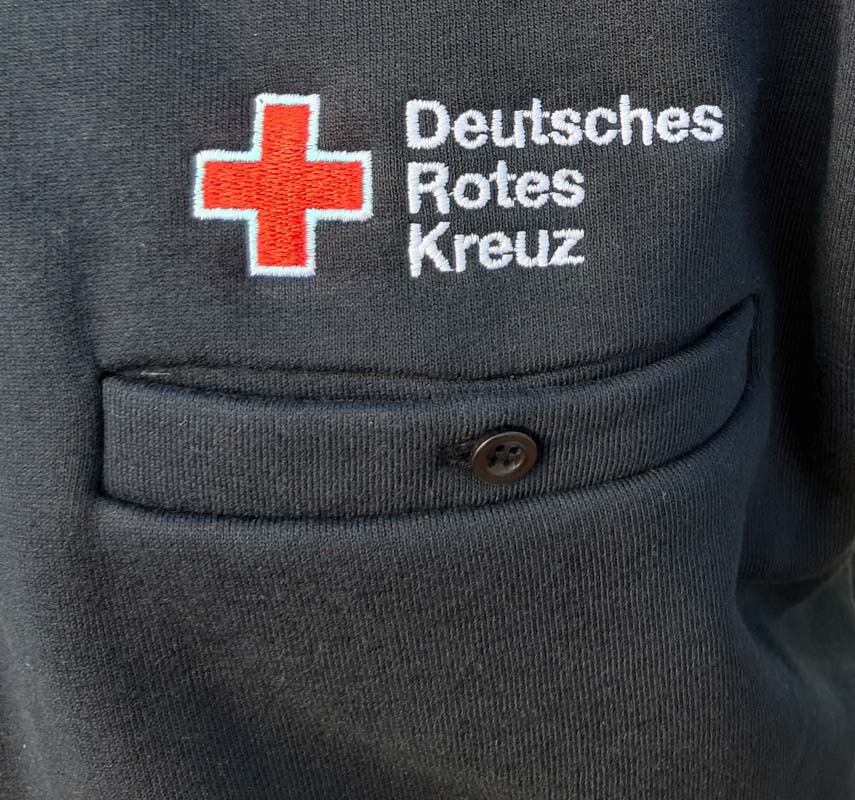 Zip-Sweatshirt Bluelight, DRK