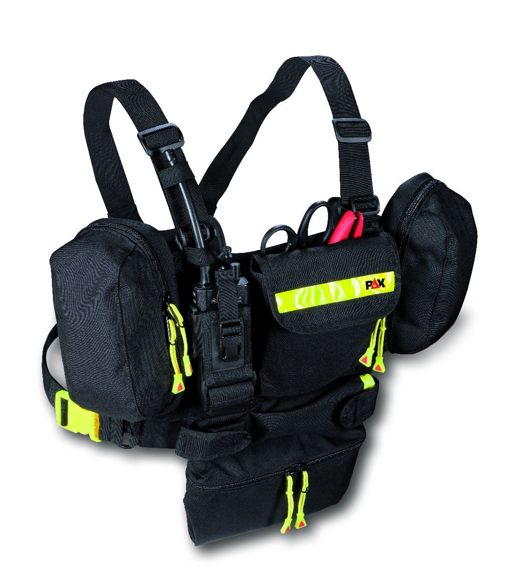 Harnisch-Komplettset, PAX-Dura in schwarz