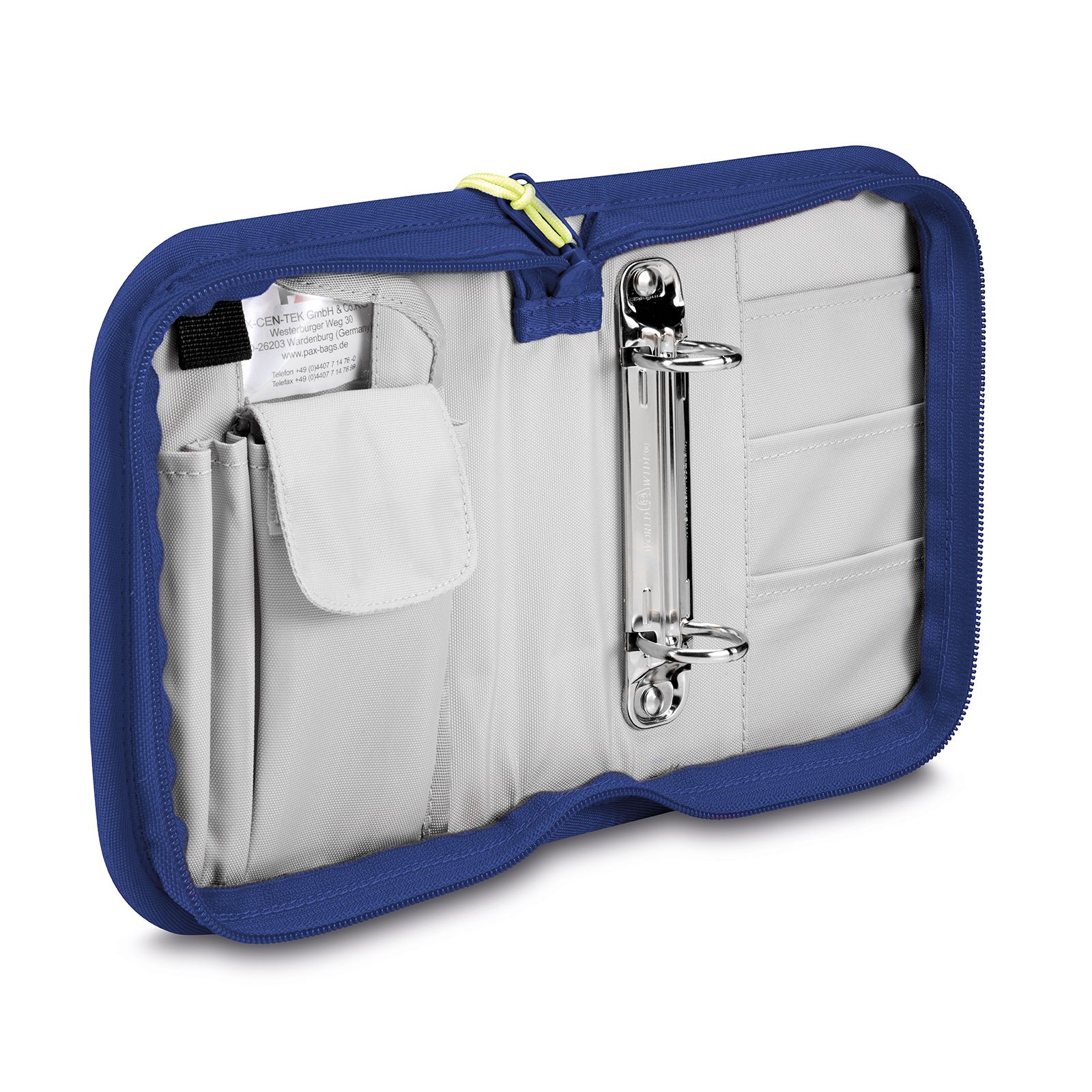 Fahrtenbuch DIN A6 - hoch, PAX-Plan in blau