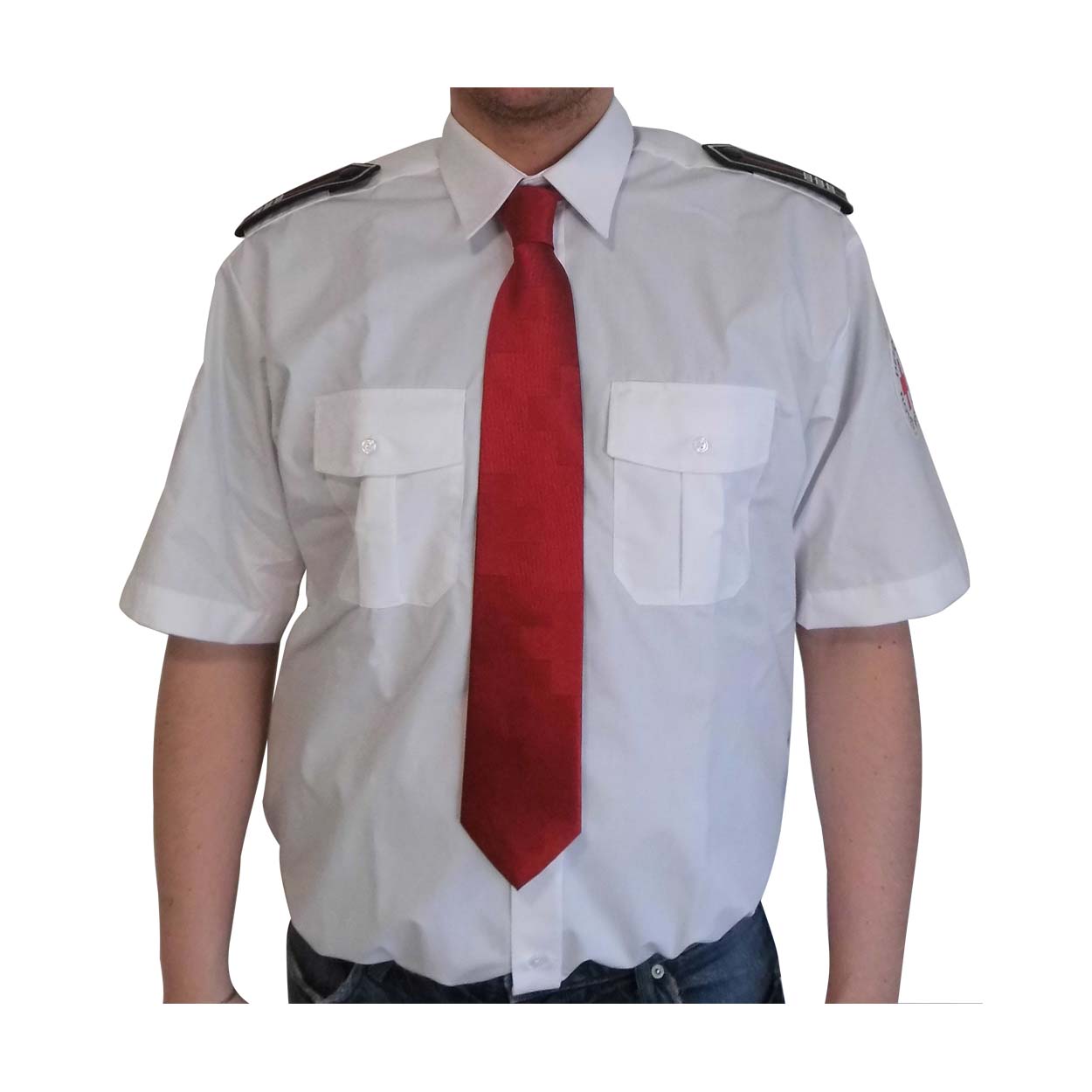 DRK-Hemd mit Schultertunnel 1/2-Arm