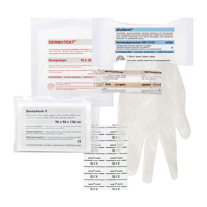 Übungsset Erste Hilfe Modul 2 nach DGUV 304-001