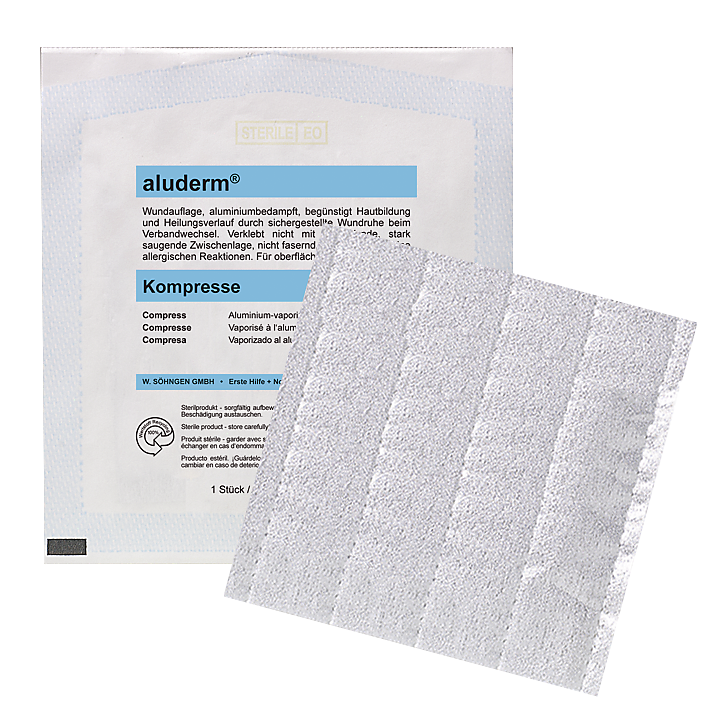 aluderm® Kompresse einzeln 20 x 20 cm
