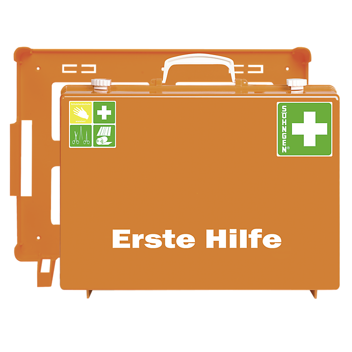 Erste Hilfe-Koffer MT-CD Industrie Norm Plus orange