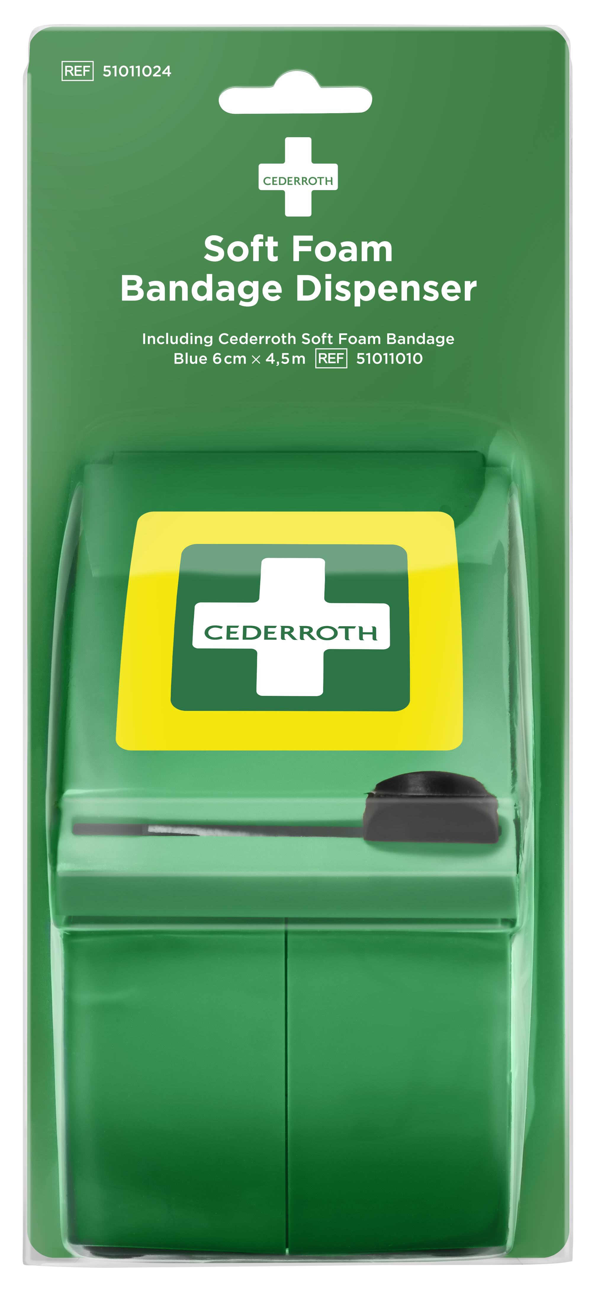CEDERROTH Soft Foam Dispenser Blue