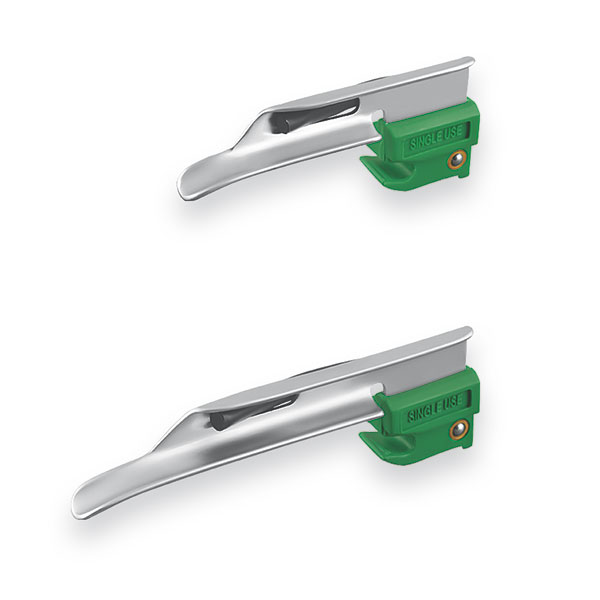 Laryngoskopspatel Gr.0 Miller, Kaltlicht