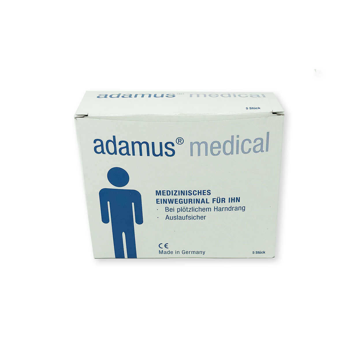 Adamus Taschen-Örtchen Männer, 750ml, 5er Pack