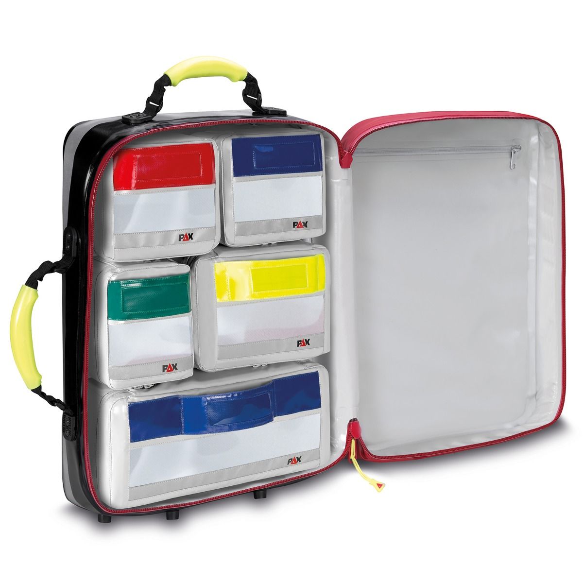 Notfallrucksack P5/11 M Klarsichtmodulset 1, PAX- Tec + in dunkelblau