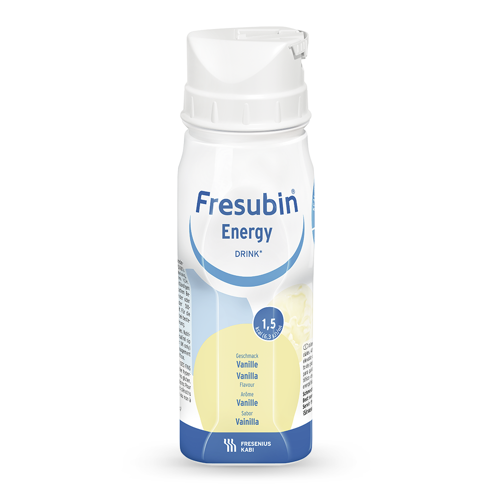 Fresubin Energy Drink Mischkarton Trinkflasche 24 x 200 ml, 6 Sorten