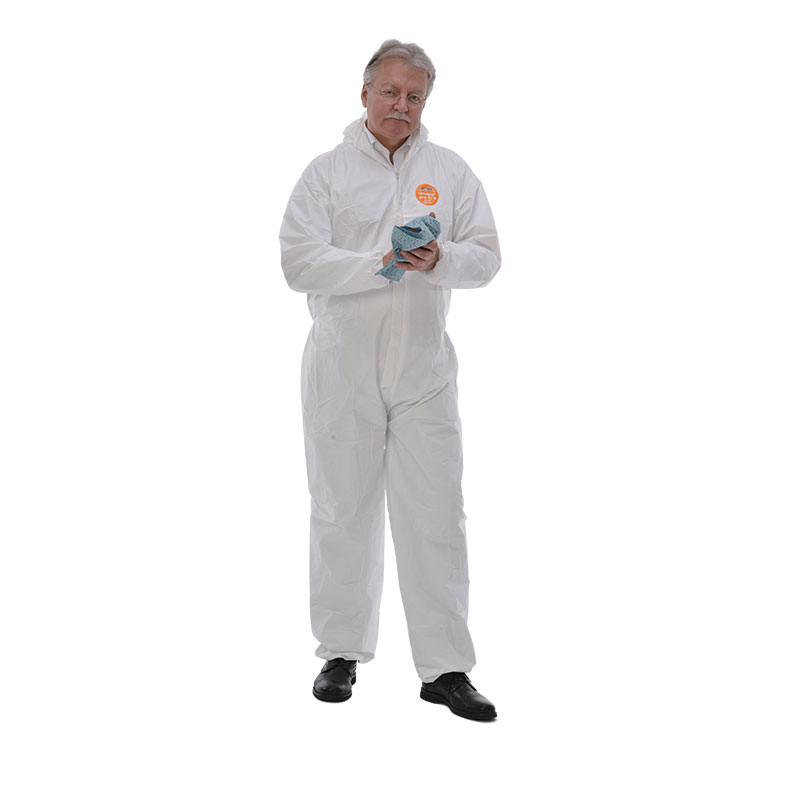 Einweg-Overall Secutex Pro 5/6 weiß Gr. 5/3XL Karton à 25 x 1 Stück (einzeln verpackt)