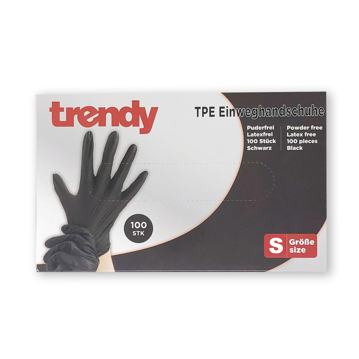 trendy Einweghandschuhe -  Packung à 100 Stück