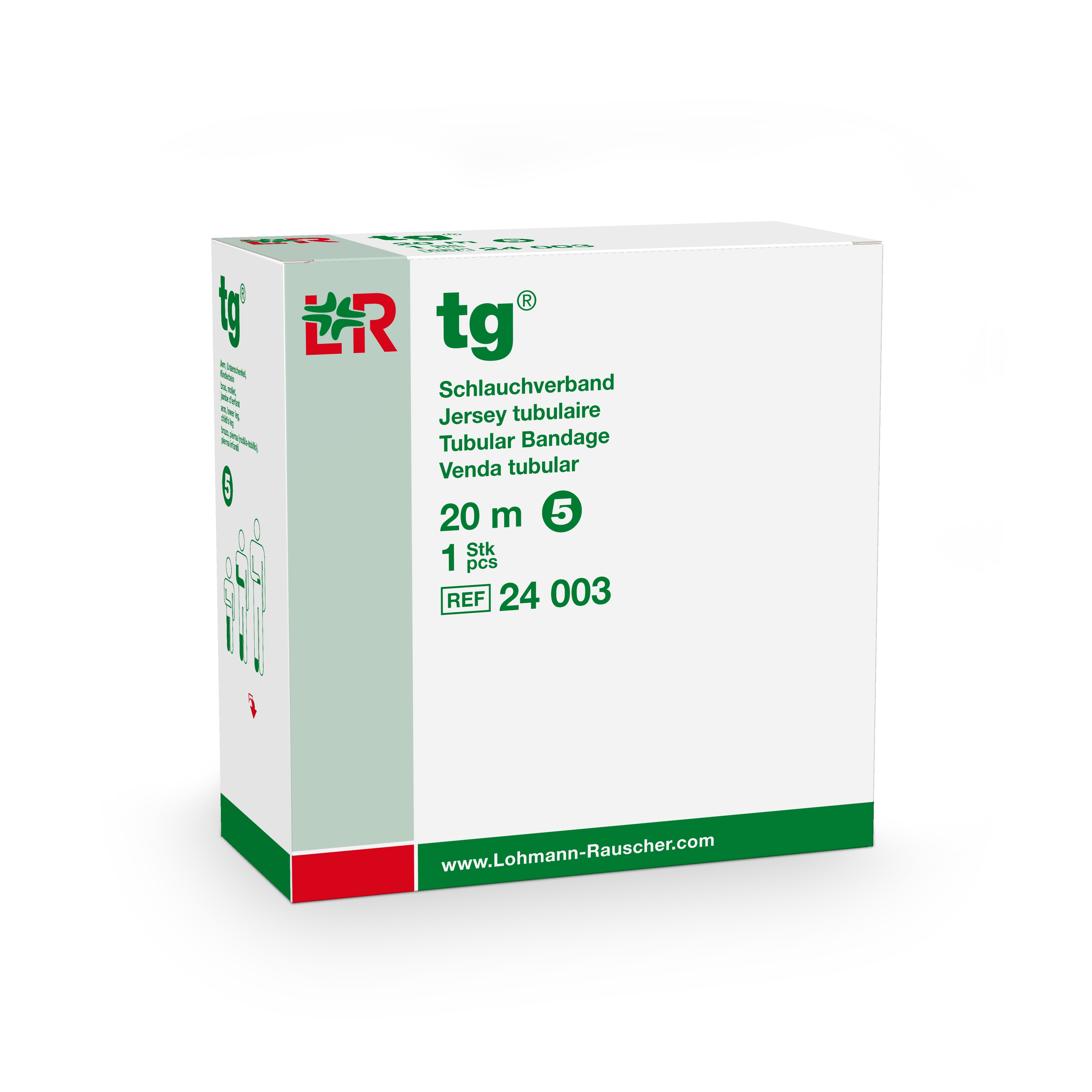 tg® Schlauchverband - Gr. 5 (5,5 cm) für Arm, Unterschenkel, Kinderbein