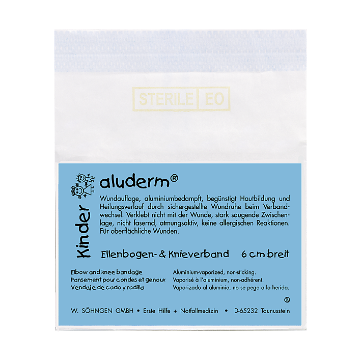 aluderm® Kinder-Ellenbogen & Knieverband 6 cm