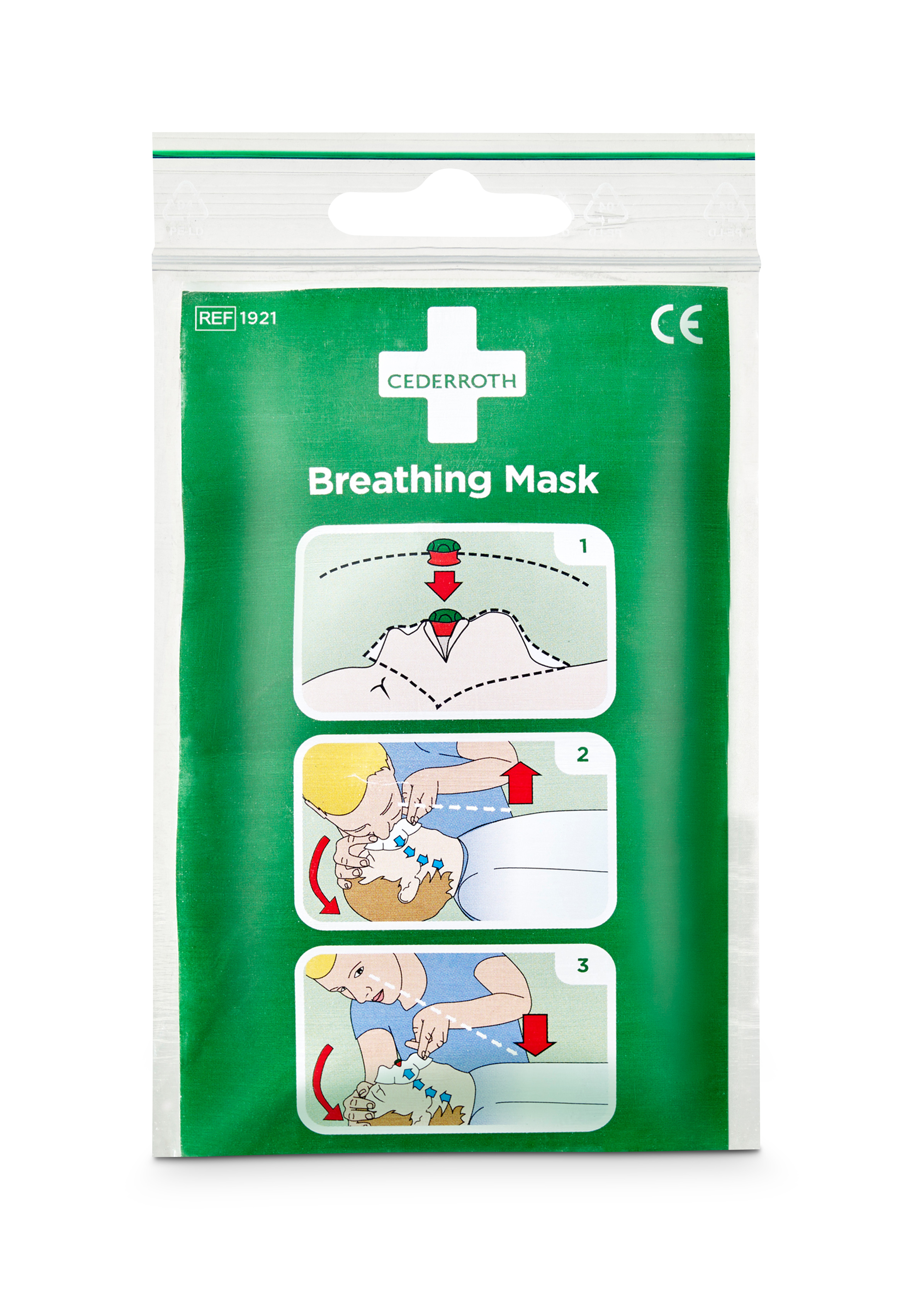 CEDERROTH Beatmungsmaske - Packung à 40 Stück